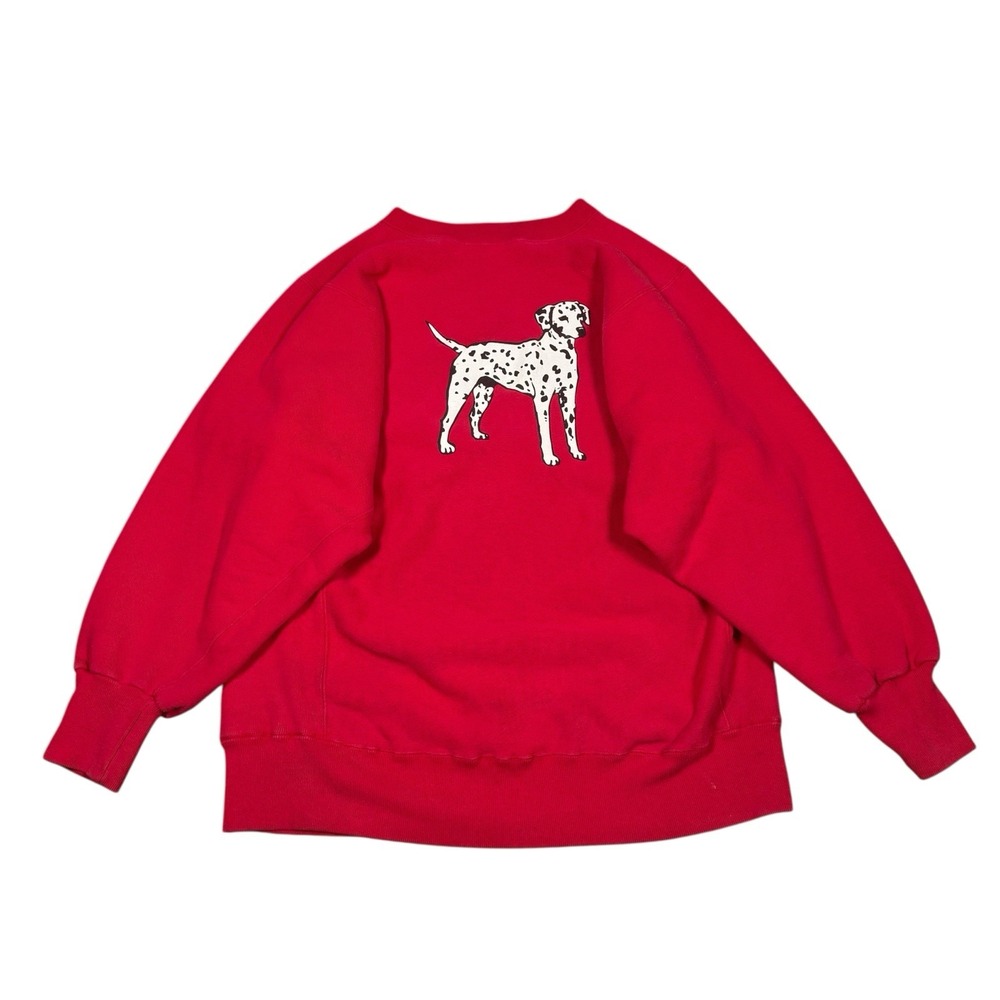 Vintage The Black Dog‎ Marthas Vineyard Crewneck Pullover Red USA Men's Sz L
